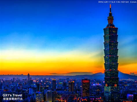 【台北】象山攝影平台俯瞰台北101 - 揹著微單旅行去~My Olympus EM1