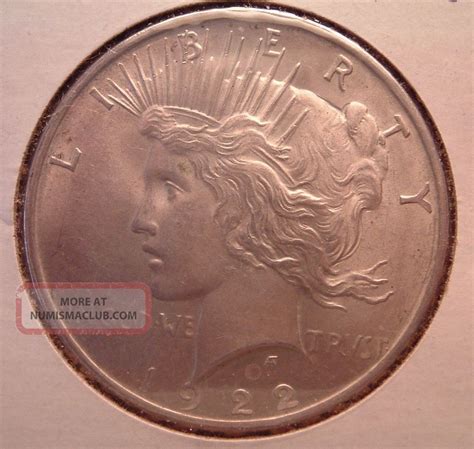 1922 Peace Silver Dollar