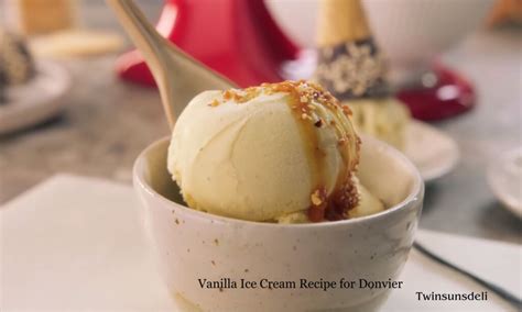 3 Easy Donvier Ice Cream Maker Recipes 2024| Twinsunsdeli