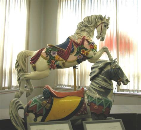 columbia river gorge international museum  carousel art