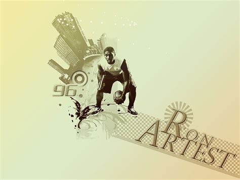ron artest dribbling photo