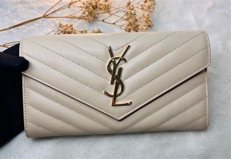 Ysl long wallet original, Luxury, Bags & Wallets on Carousell