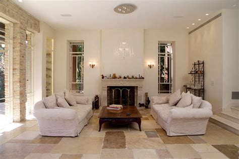 Burgundy style Flooring, Elsini - Rustic - Living Room - Tel Aviv - by ...