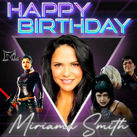 Morphin' - Join Us In Wishing A HAPPY BIRTHDAY To Miriama Smith! 🖤🖤🖤