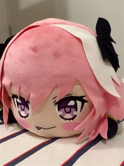 Astolfo Mega Jumbo Nesoberi Plush Toy Pillow Japan Plush Toy 40cm ...