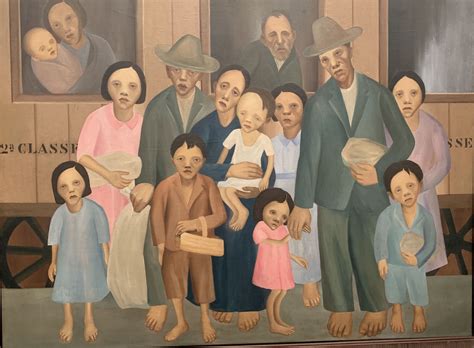 Segunda Classe Tarsila Do Amaral - Quadro canvas decorativo segunda classe tarsila do amaral – Artofit