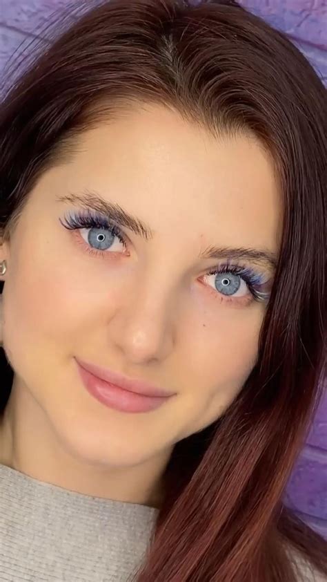 Цветное Наращивание Ресниц