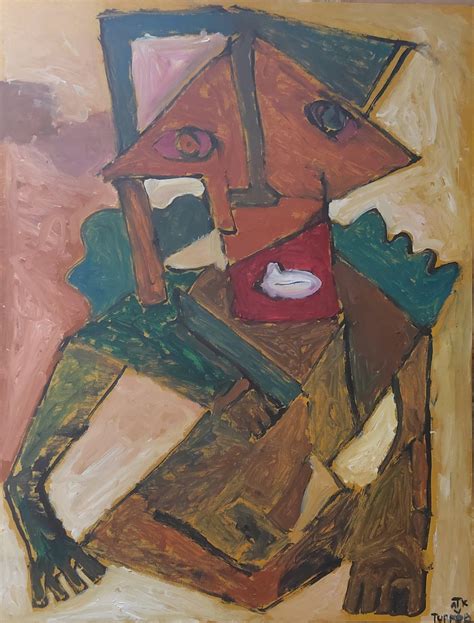 Картина «Самотня жінка», Konstantin Gallari(Turkov)