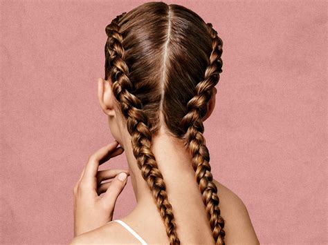 French Braids With Braiding Hair