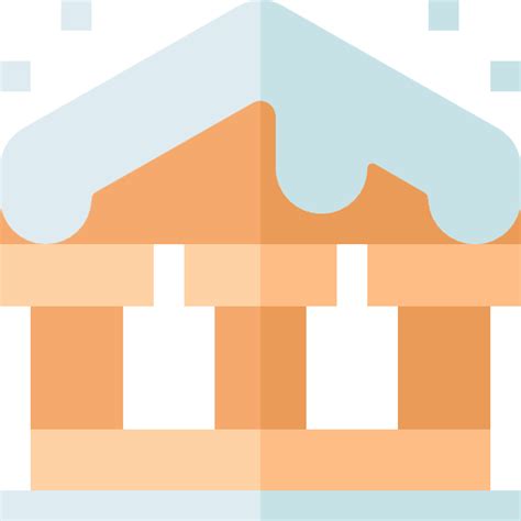 Bank Basic Straight Flat icon