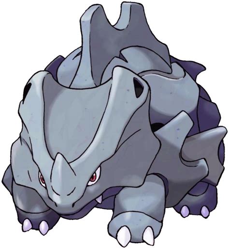 Rhyhorn Pokédex: stats, moves, evolution & locations | Pokémon Database