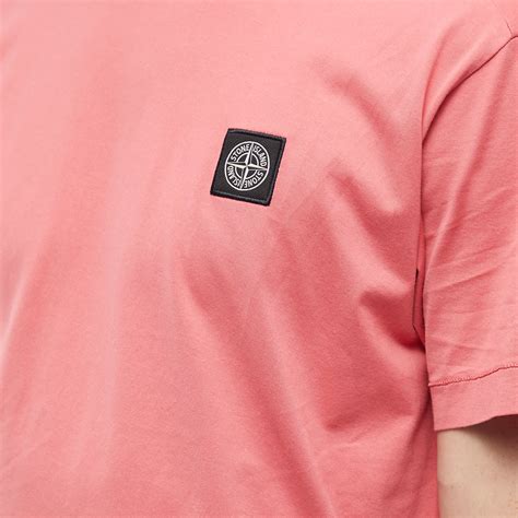 Stone Island Patch Tee Fuscia | END. (JP)