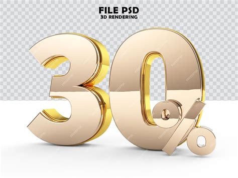 premium psd number   golden luxury rendering