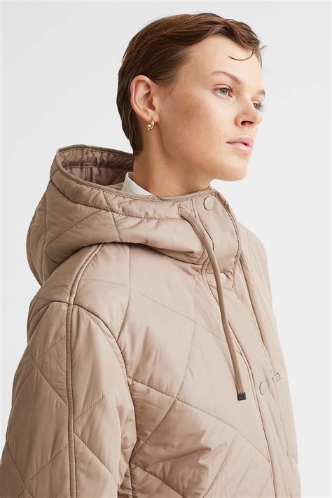 Oversized quilted jacket