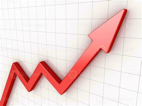 business arrow graph  stock photo  vecteezy