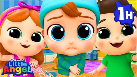 Baby John Makes Friends At School | Little Angel | Dance Party Songs ...
