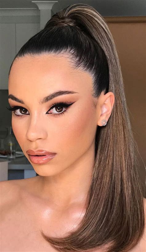 Soft glam makeup ideas : Sleek & Glam Makeup Look