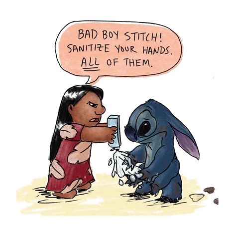 Depressed Leo And Stitch Stitch