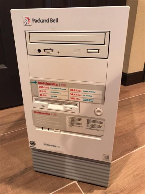Packard Bell (Was this brand your first PC) The specs! 33K modem built ...