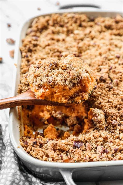 Sweet Potato Casserole - Tastes Better From Scratch | Recipe | Sweet