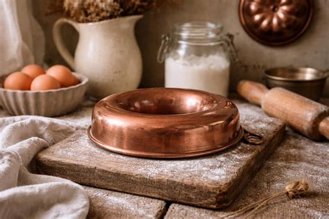 antique french copper baba au rhum mold simon paris etsy
