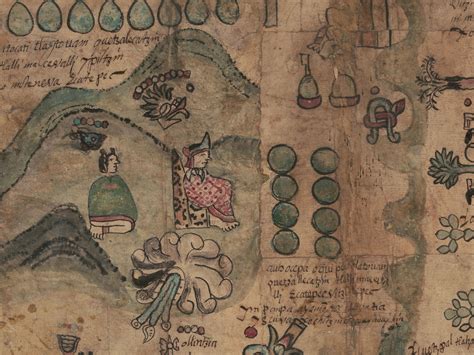 Rare Aztec Map Reveals a Glimpse of Life in 1500s Mexico