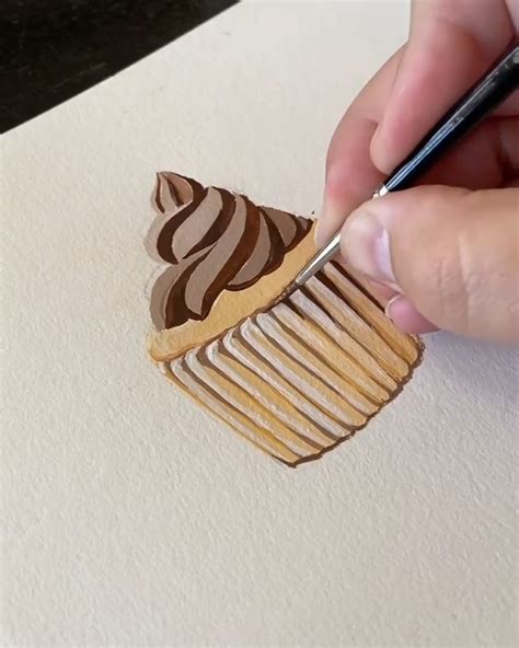 How to draw a cupcake step by step drawing tutorials – Artofit