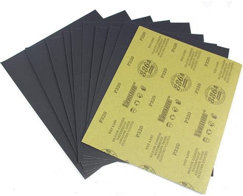 maxman pcs wet  dry sandpaper    assortment sandpaper