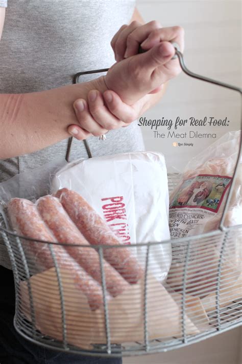 Shopping for Real Food: The Meat Dilemma - Live Simply