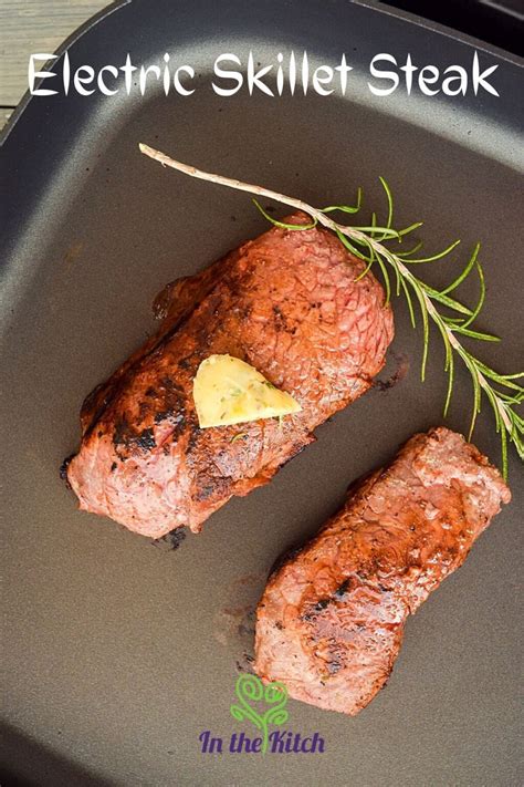 how to cook a steak in an electric skillet