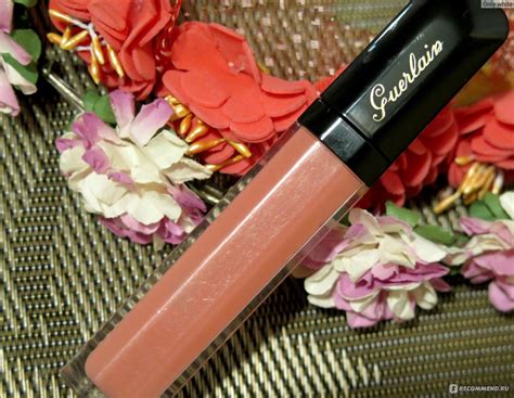 Блеск для губ Guerlain Gloss D'enfer Maxi Shine - «Настоящий Nude ...