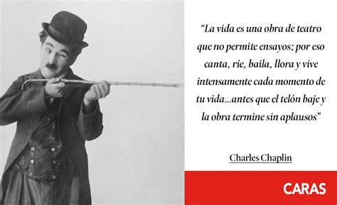 10 frases inolvidables de Charles Chaplin - Revista Caras