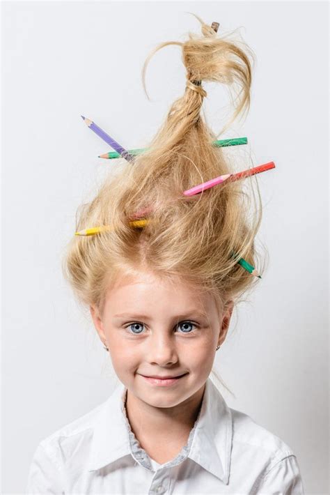 Mind Blowing Crazy Hair Day Ideas And Quick Instructions To Them ...