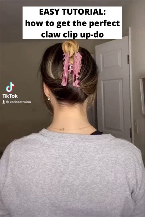 5 cute claw clip hairstyles – Artofit