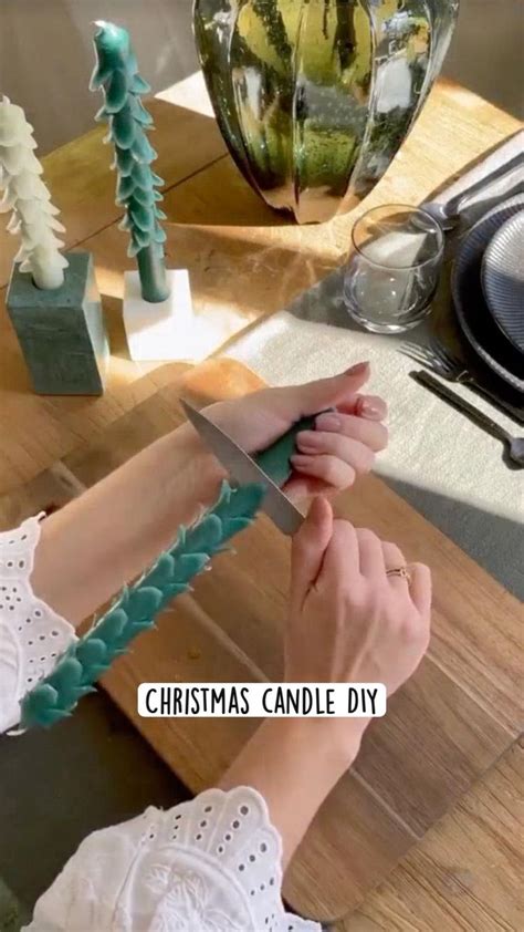 Christmas candle DIY | Christmas candles diy, Christmas crafts ...