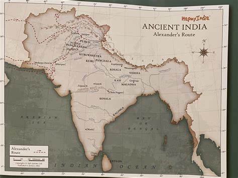 India Physical Map 2014