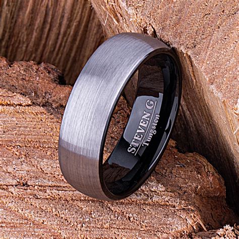 tungsten men wedding ring