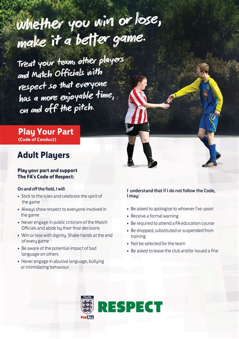 Code of Conduct | K50 Football Academy Billericay