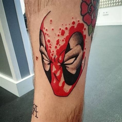 White Raven Tattoo on Instagram: “Deadpool tattoo #marvel #tattoo # ...