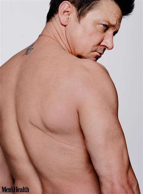 Jeremy Renner Shows Scars in Shirtless Photos for 1st Time After