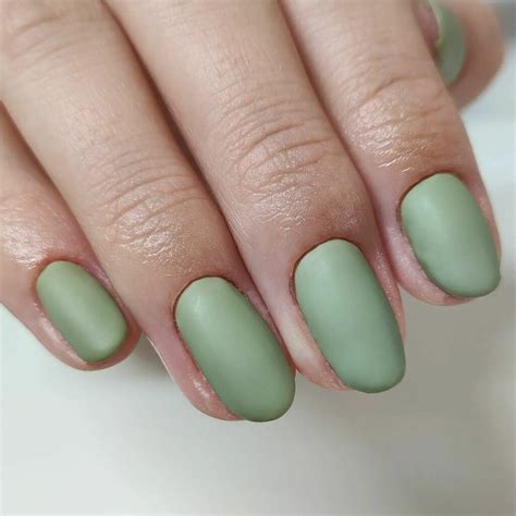 13+ Gorgeous Ideas for Matte Olive Green Nails - Nail Designs Daily