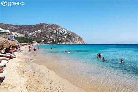 Mykonos Elia Beach: Photos, Map | Greeka