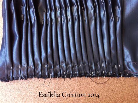 L'Atelier d'Esaïkha Création: Astuce : Ma technique des plis réguliers