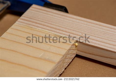 picture frame join glue   royalty  licensable stock