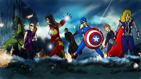 Avengers SEX change by Emcik on Newgrounds
