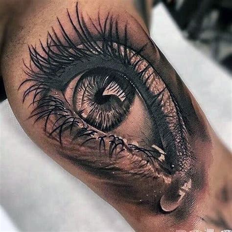 50 Realistic Eye Tattoo Designs for Men