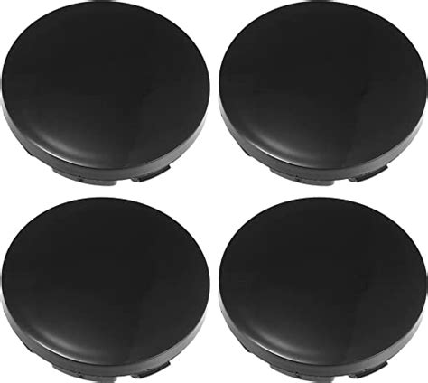 X AUTOHAUX 4pcs 5JA601151A 56mm Dia 8 Clips Wheel Tyre Center Hub Caps ...