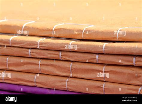 thread bound book  res stock photography  images alamy