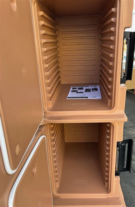 NEW CAMBRO UPC800 CAMCART INSULATED FOOD TRANSPORT HOLDING CART ...