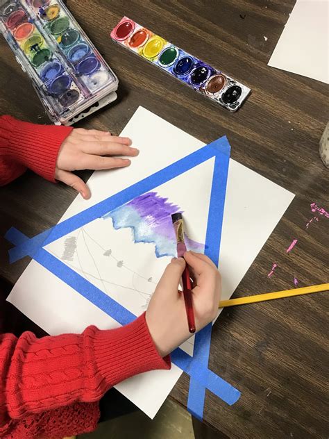 Elements of the Art Room: 4th & 5th grade Jen Aranyi inspired Winter ...